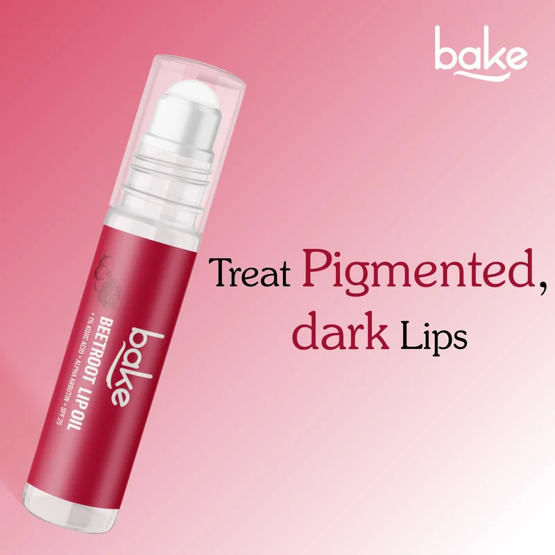 1% Kojic Acid + Alpha Arbutin Beetroot Tinted Lip Oil - Image 5