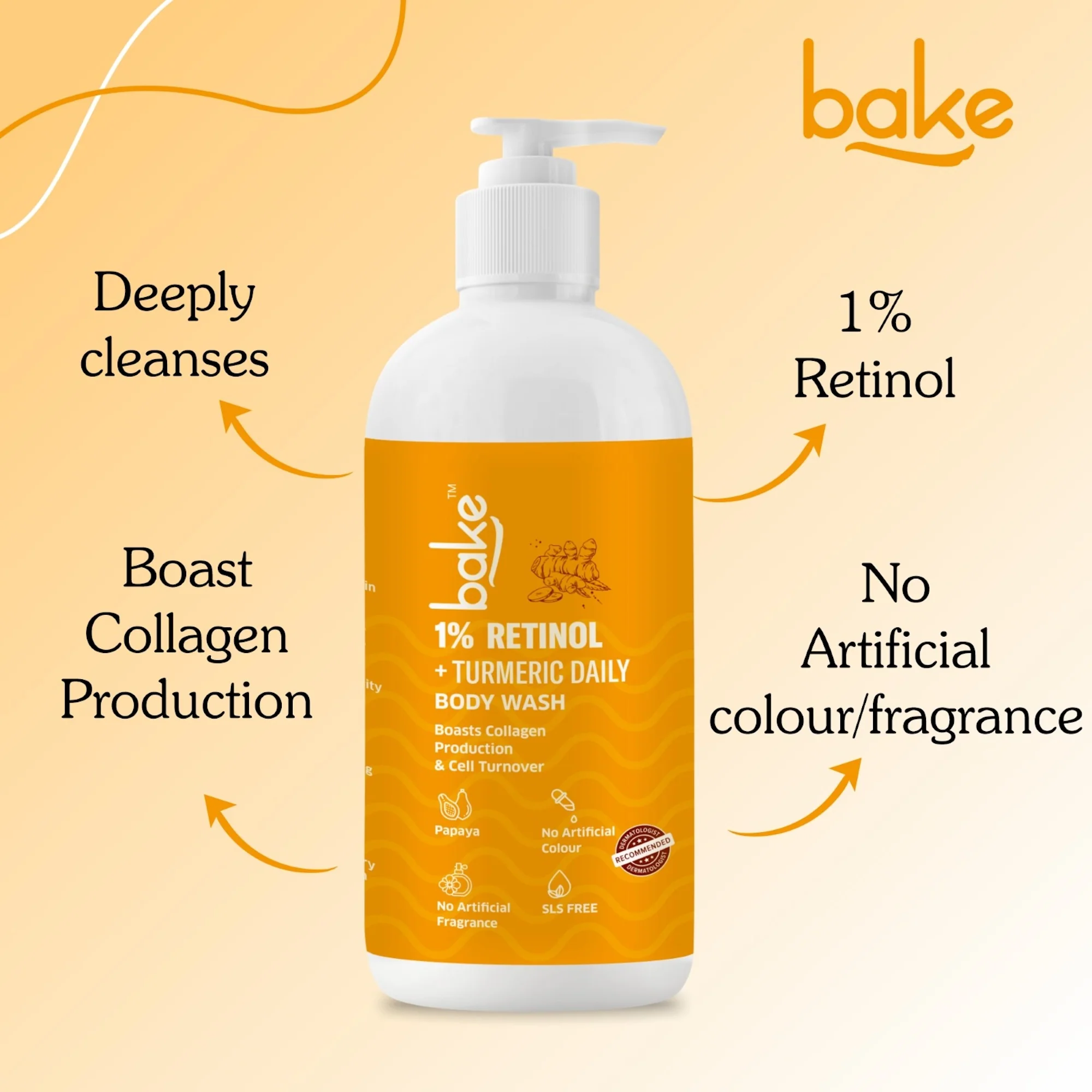 1% Retinol Body Wash - Image 3