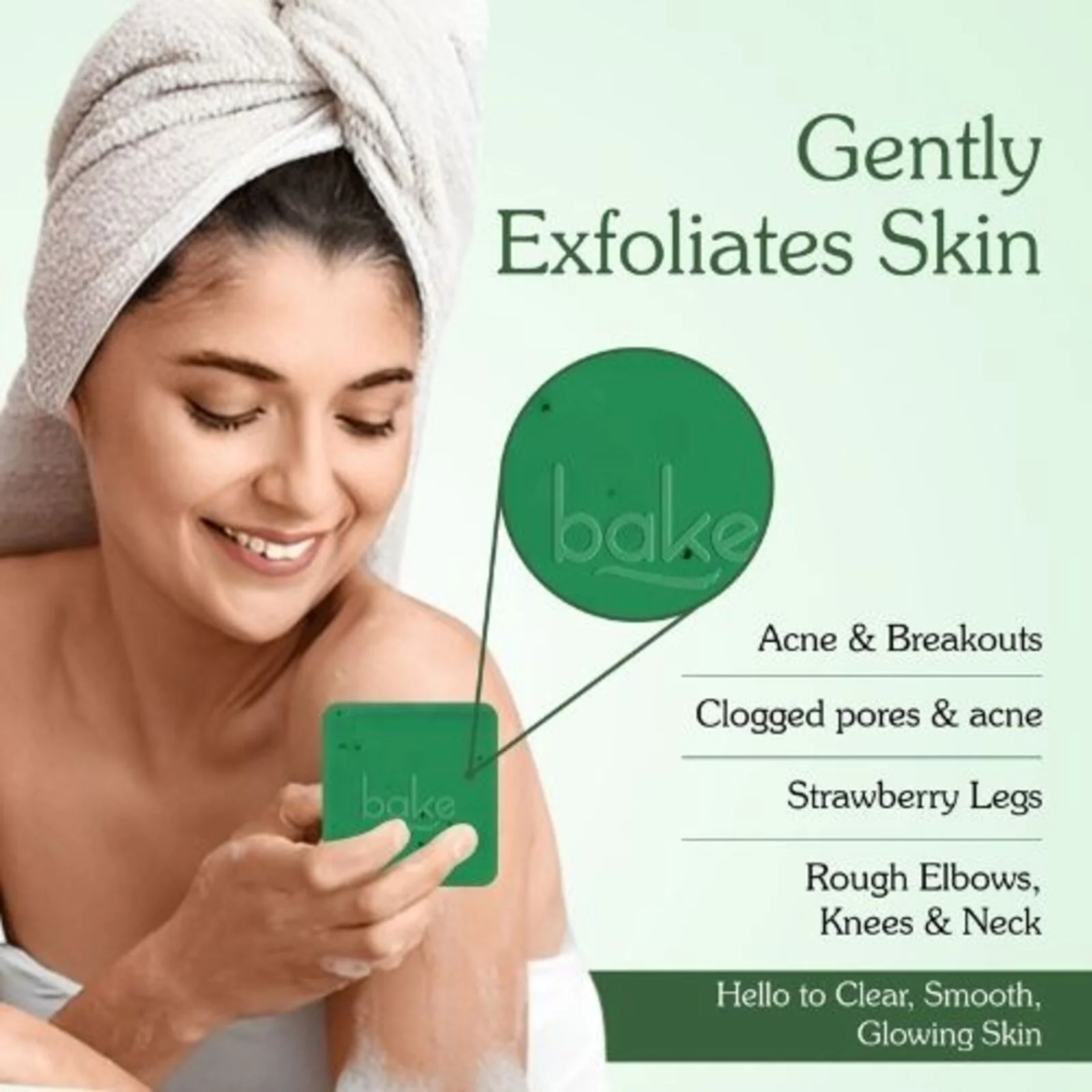 10% AHA + 1% BHA Scrub Treatment Soap (Pack of 3, 300g) - Image 3