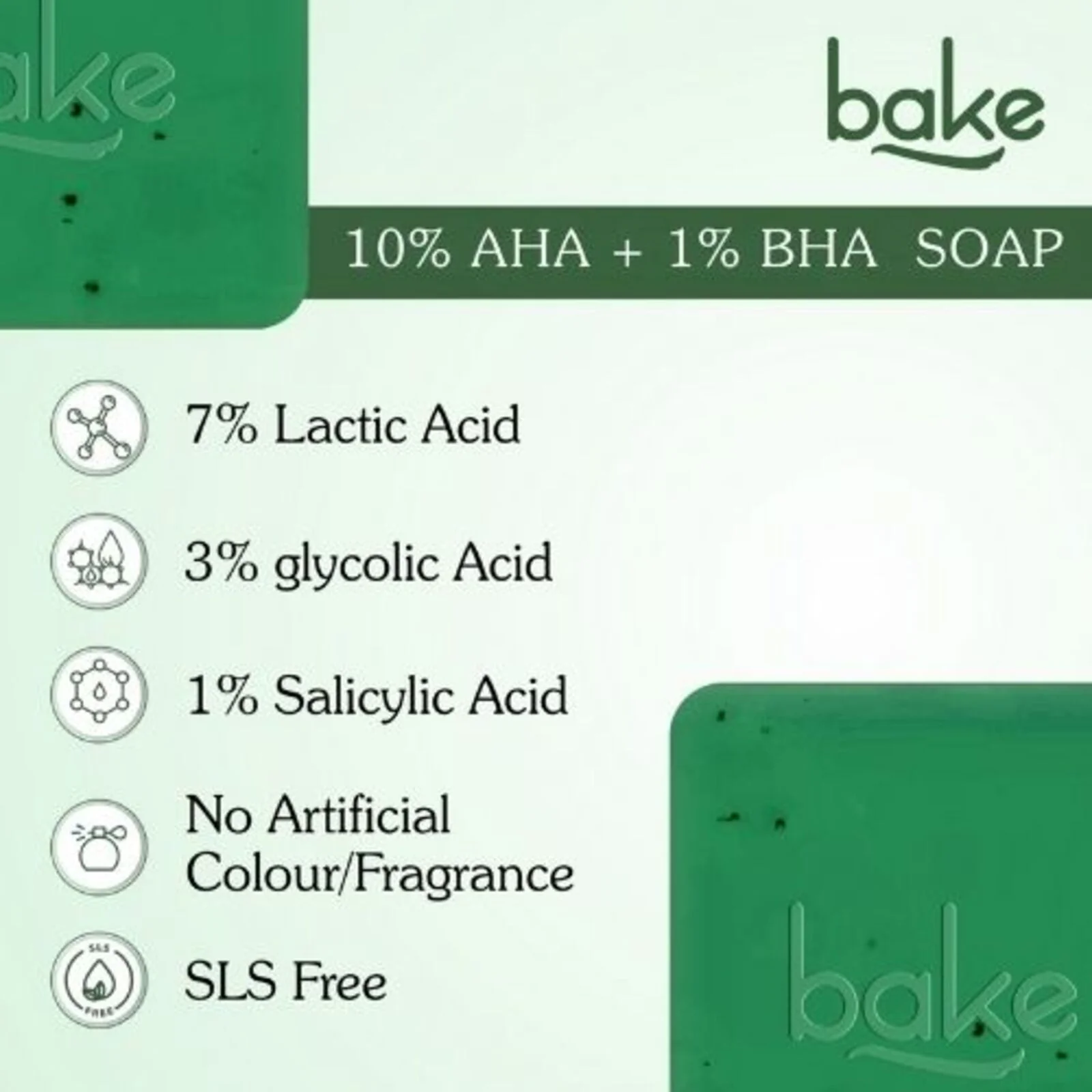 10% AHA + 1% BHA Scrub Treatment Soap (Pack of 3, 300g) - Image 6