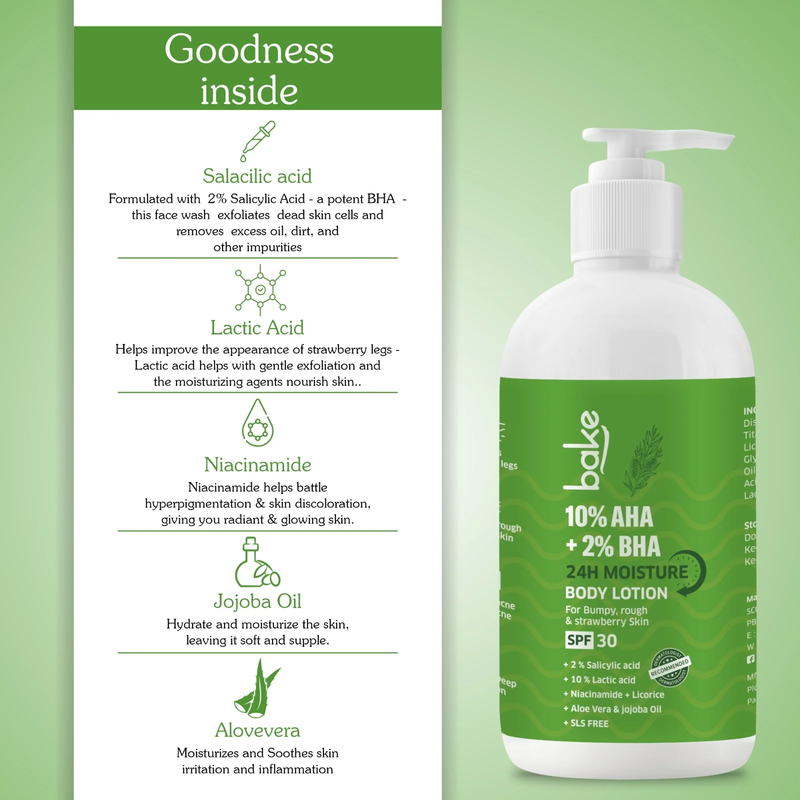 10% AHA + 2% BHA Body Lotion SPF 30 PA+++ - Image 4