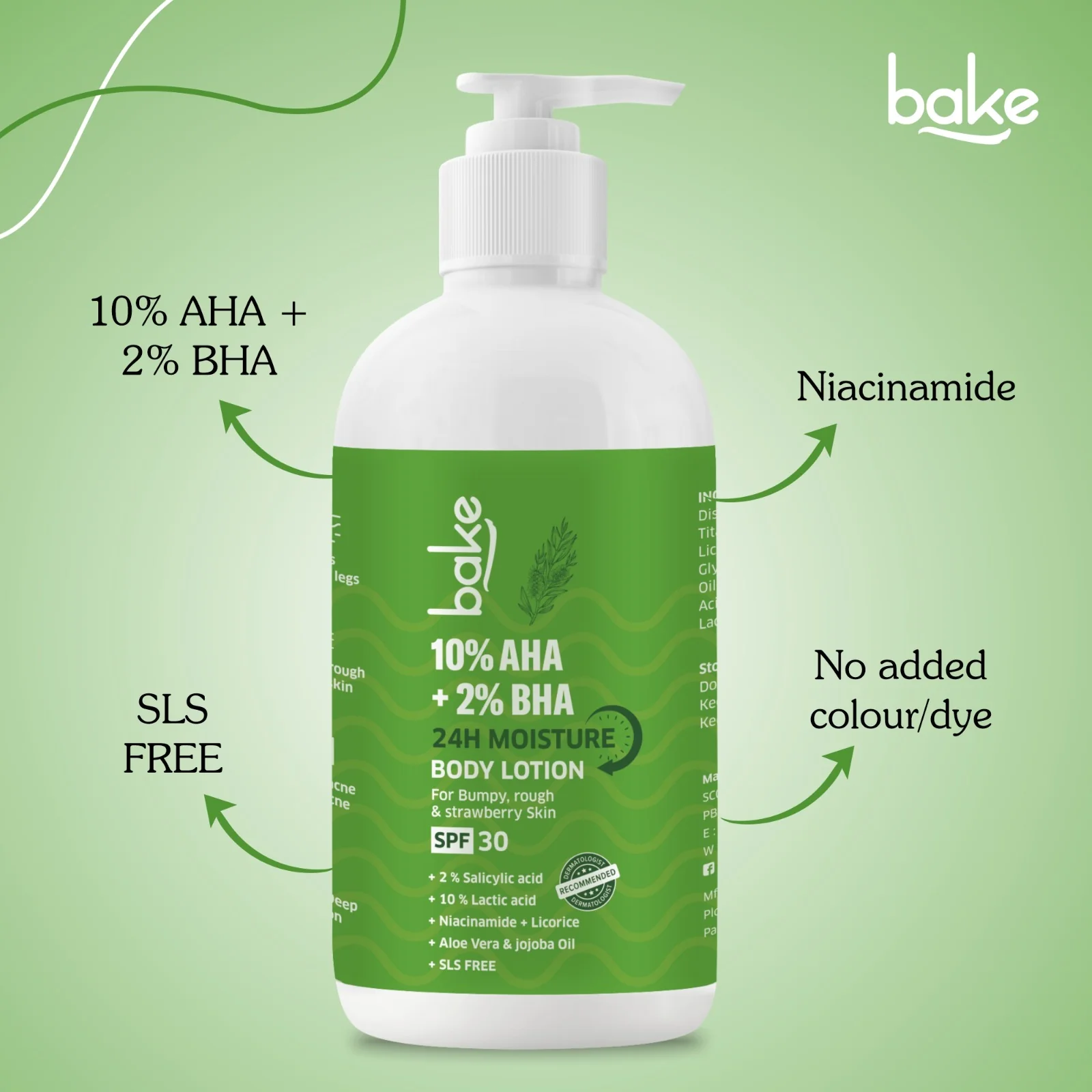 10% AHA + 2% BHA Body Lotion SPF 30 PA+++ - Image 6