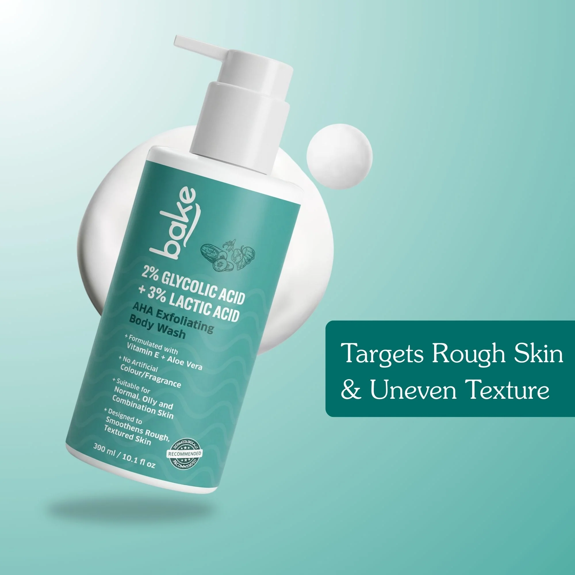 2%Glycolic & Lactic Acid Body Wash (300ml) - Image 6