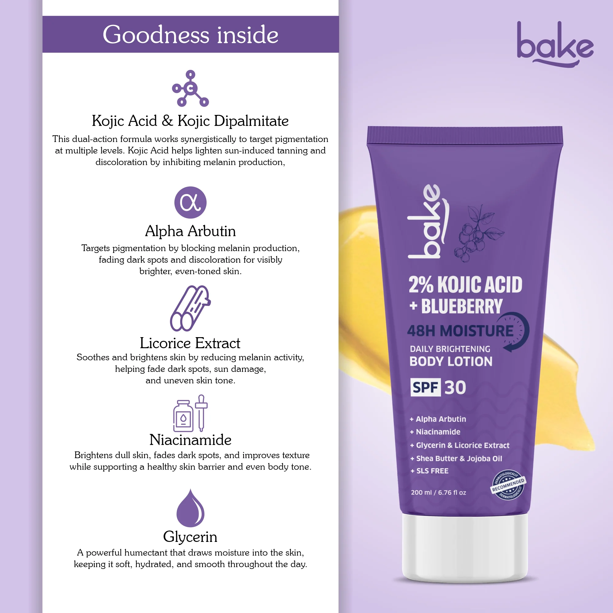 2% Kojic Acid Body Lotion SPF 30 PA - Image 5