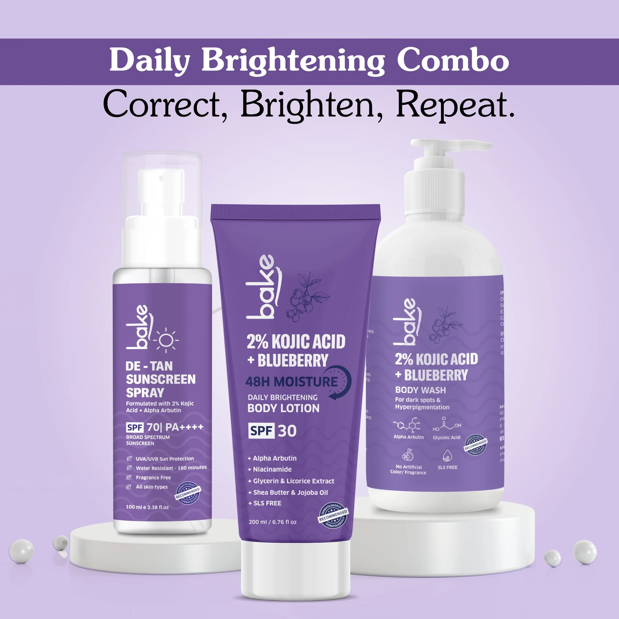 2% Kojic Acid Body Lotion SPF 30 PA - Image 7