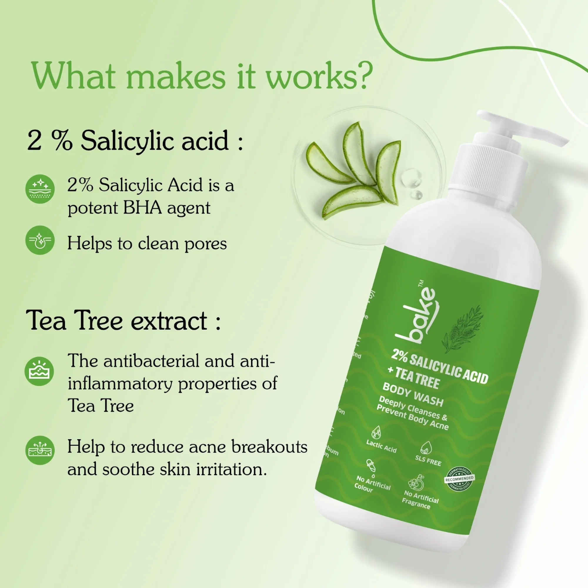 2% Salicylic Acid & Lactic Acid Body Wash - Image 6