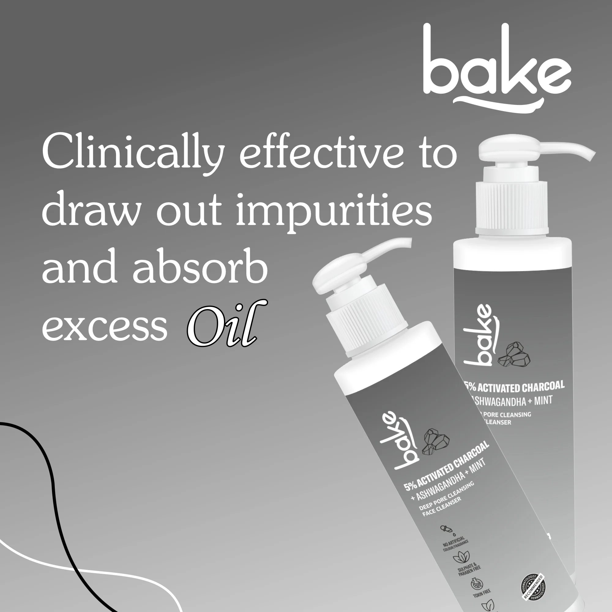 5% Activated Charcoal Face Cleanser - Image 5