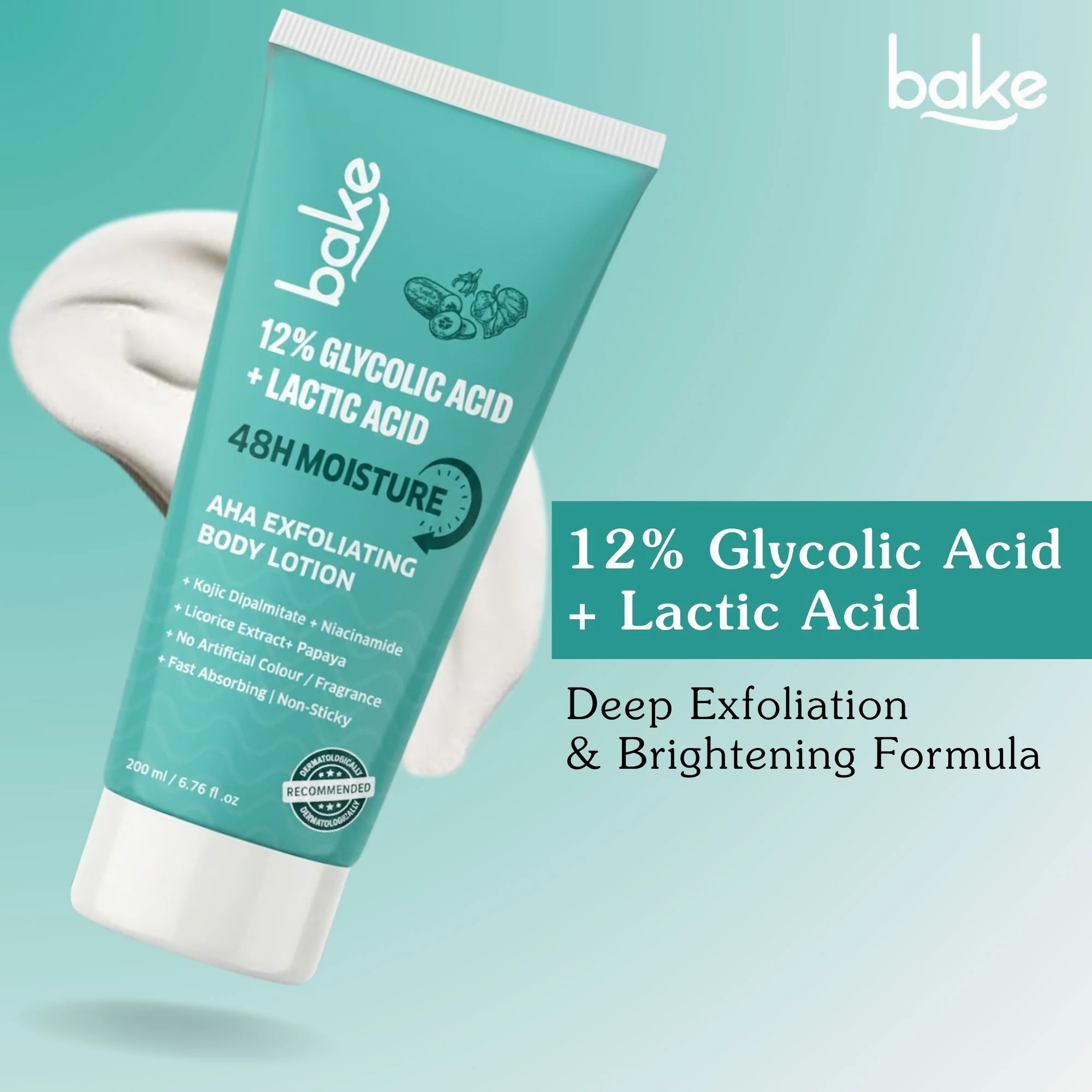 12% Glycolic & Lactic Acid Exfoliating Body Lotion – 48H Moisture - Image 6
