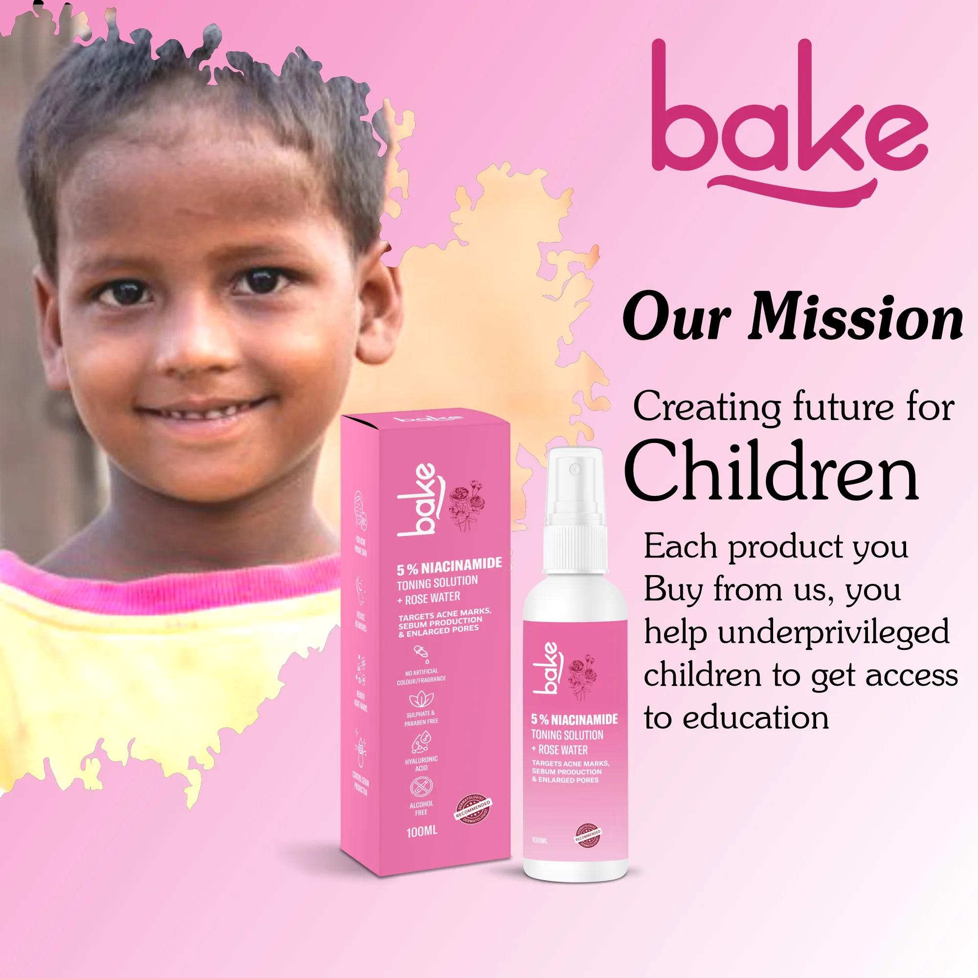 5% Niacinamide + Rose Water Toning Solution - Image 8