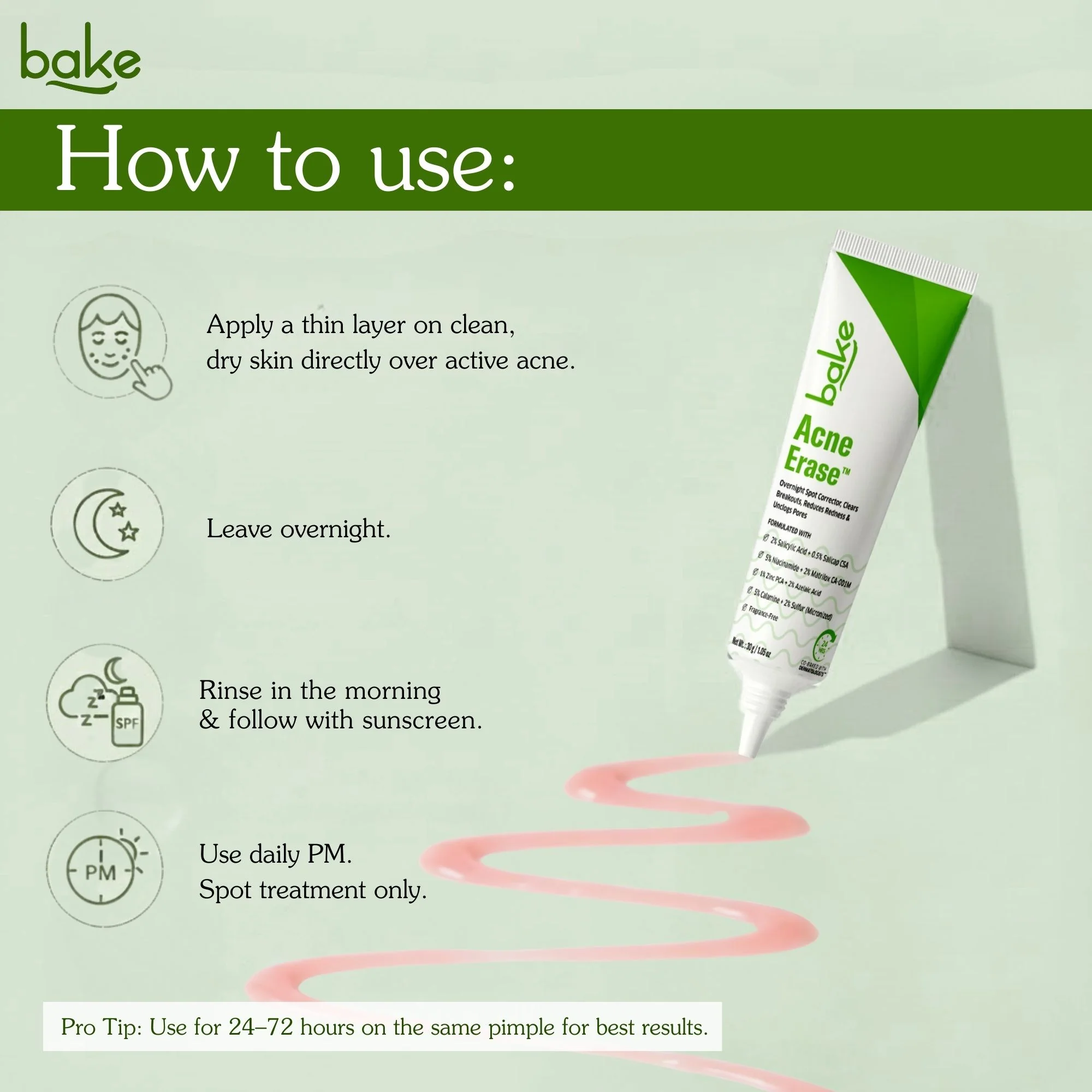 Acne Erase Overnight Spot Corrector Cream - Image 6