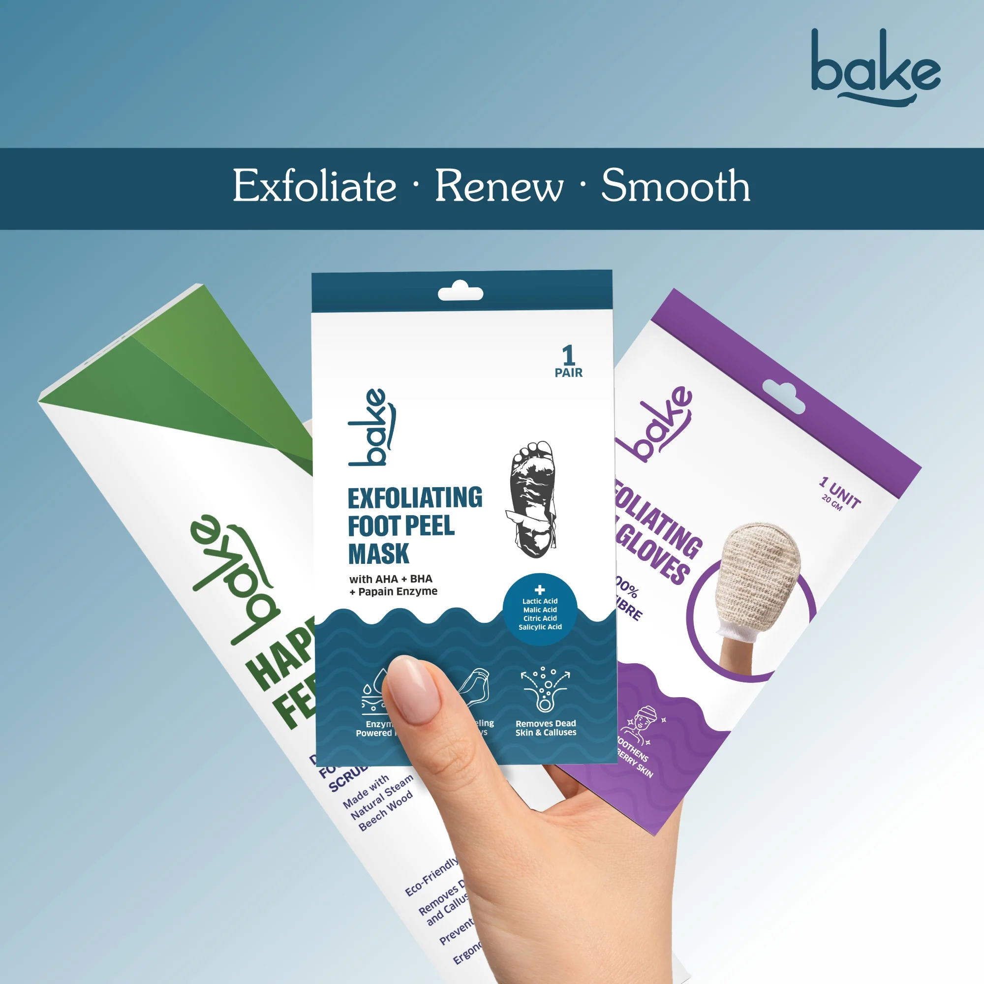 AHA + BHA Peeling & Exfoliating Foot Mask - Image 6