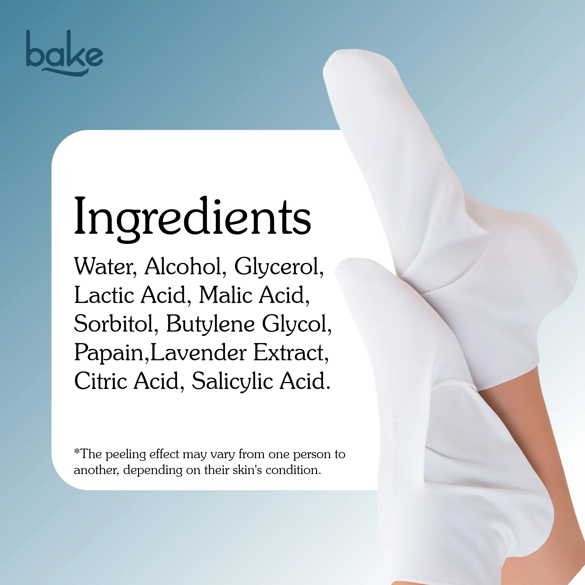 AHA + BHA Peeling & Exfoliating Foot Mask - Image 7