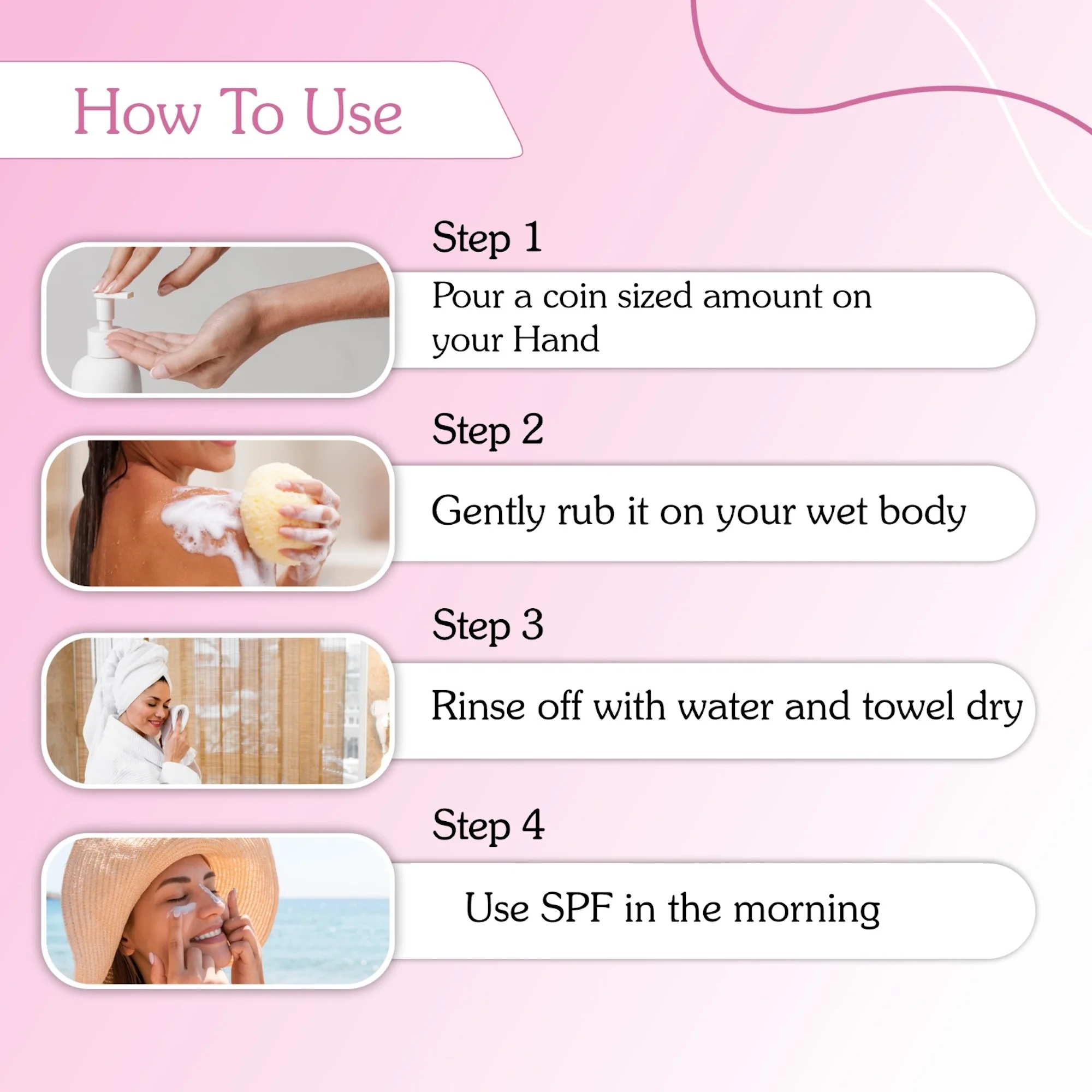 Alpha Arbutin + Rice Water Body Wash - Image 6