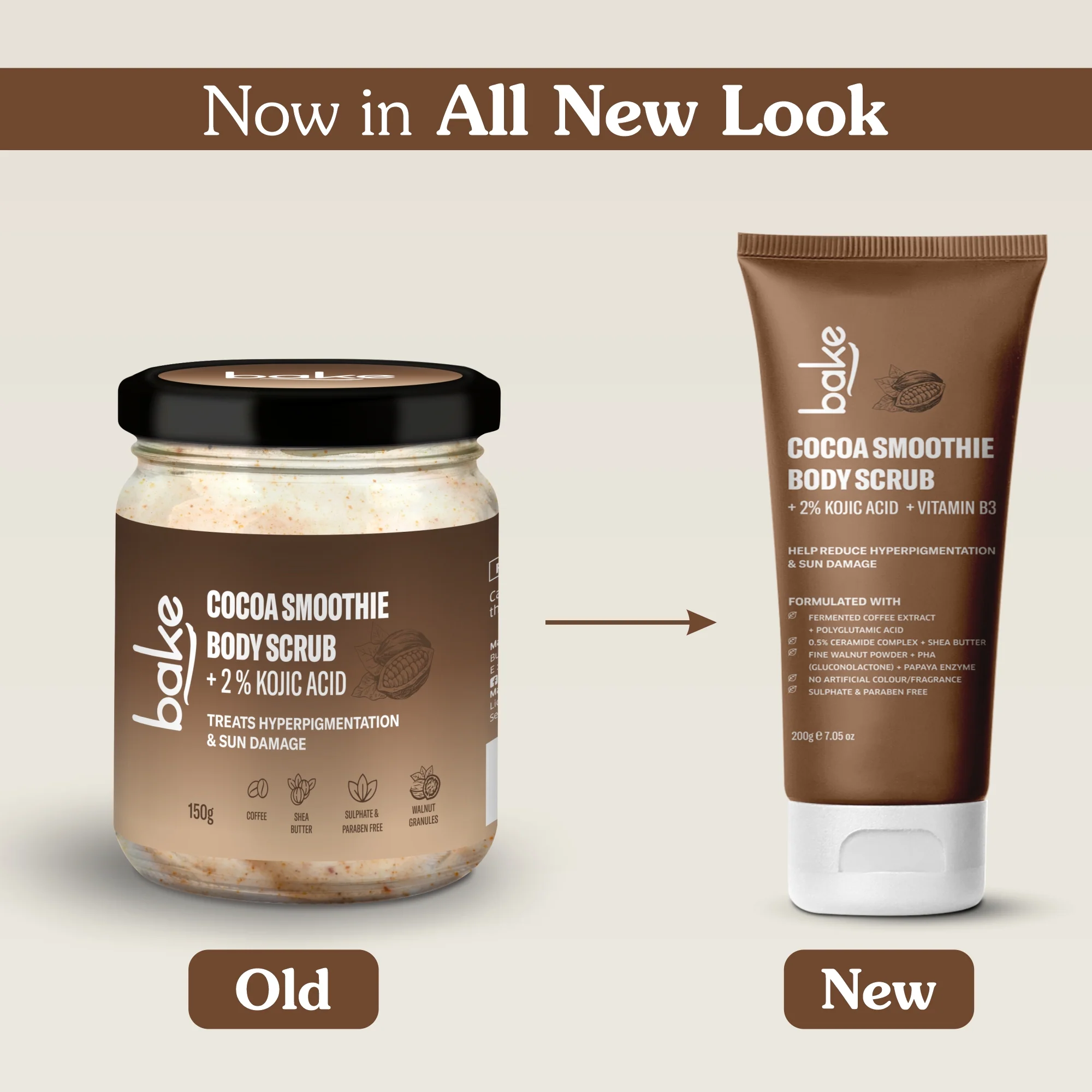 2% Kojic Acid Cocoa Smoothie Body Scrub - Image 5