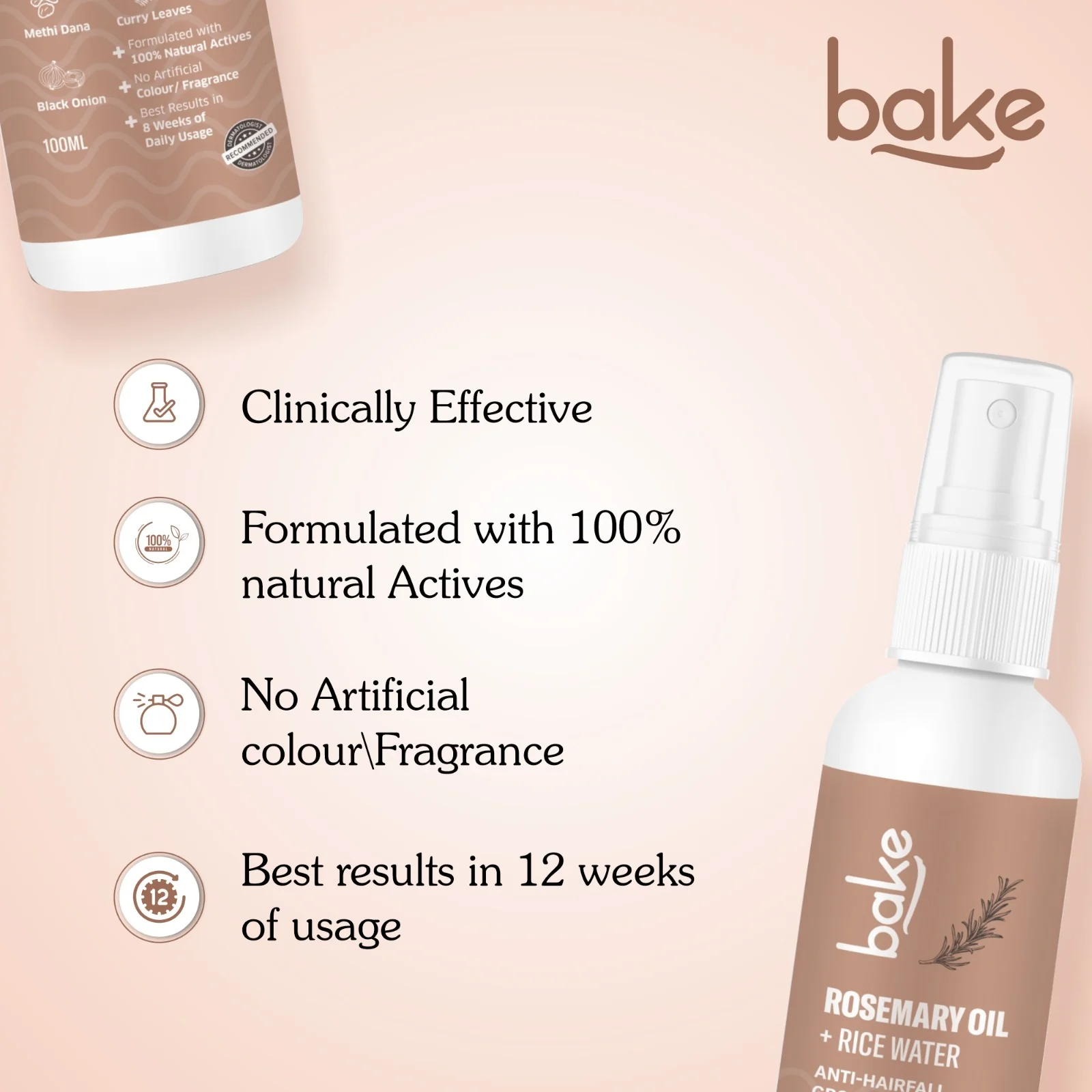 Rosemary Oil + Rice Water Hair Growth Serum Spray - Image 6