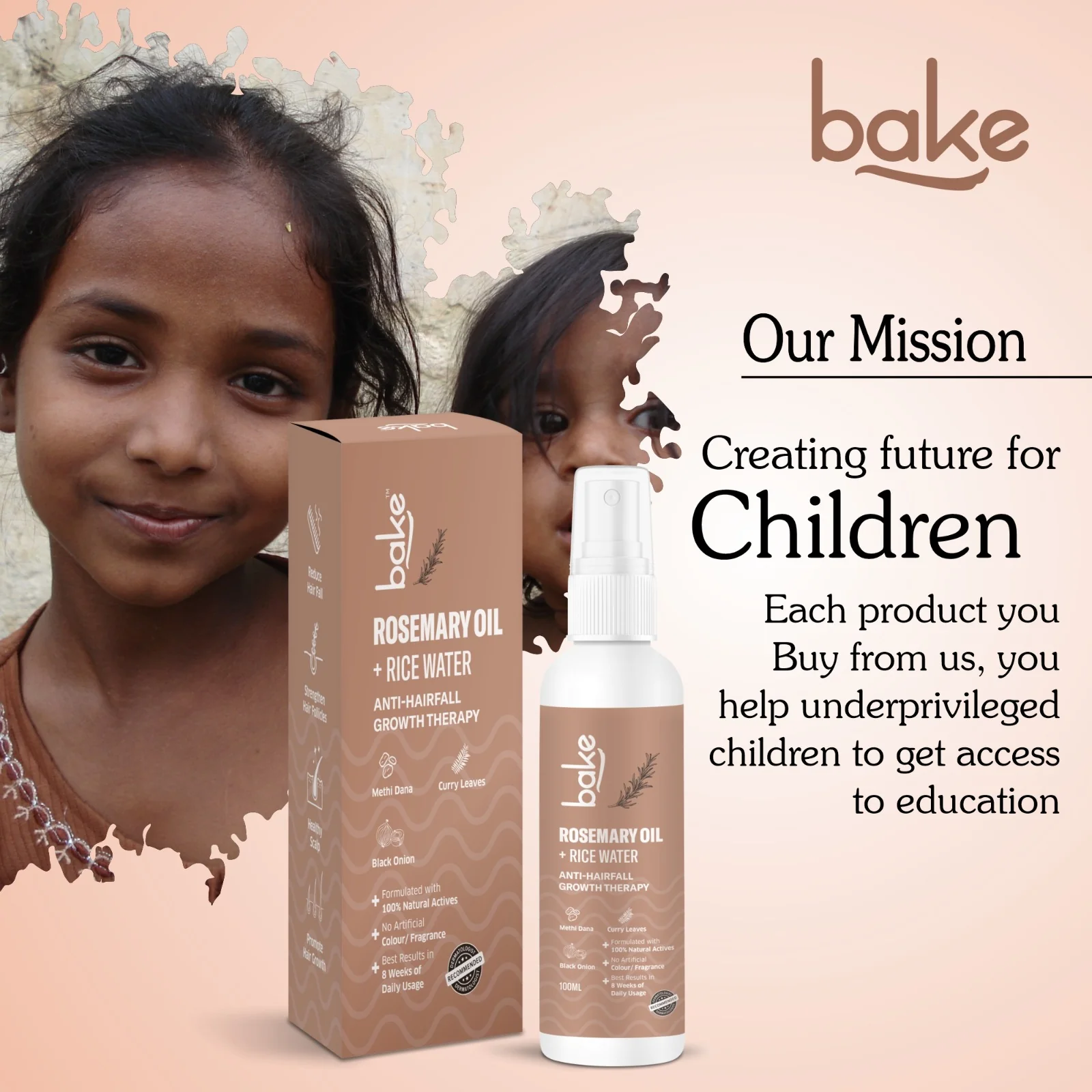 Rosemary Oil + Rice Water Hair Growth Serum Spray - Image 9