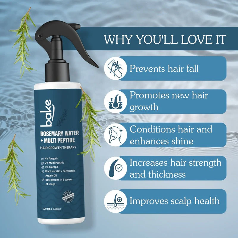 Rosemary Water Hair Growth Spray with Multi Peptides - Image 4