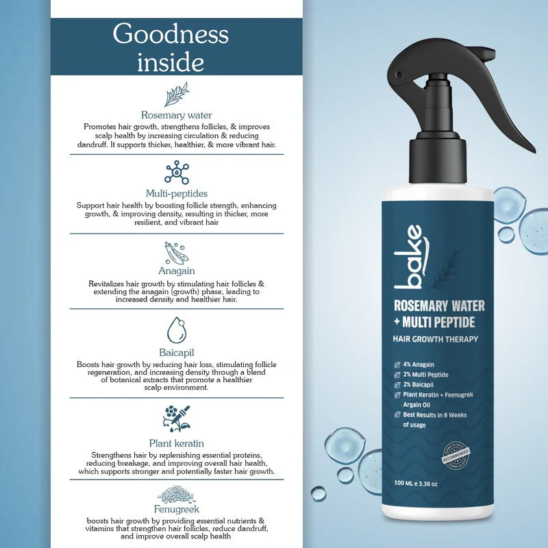 Rosemary Water Hair Growth Spray with Multi Peptides - Image 6