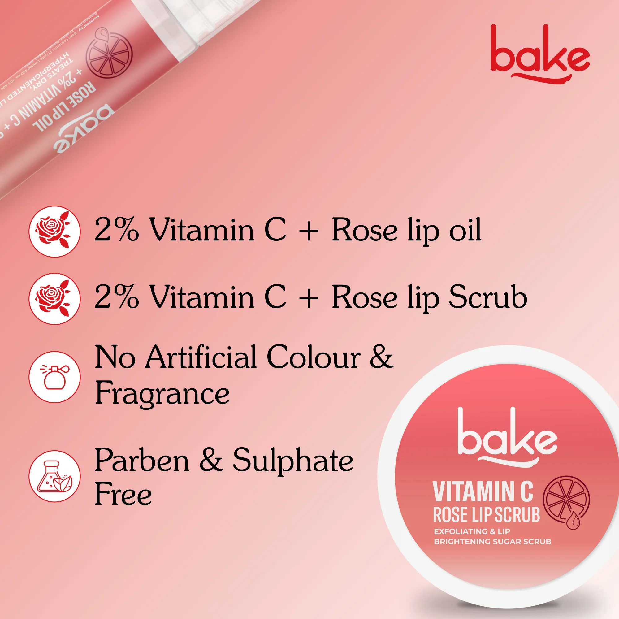 Vitamin C Rose Lip Kit - Image 5