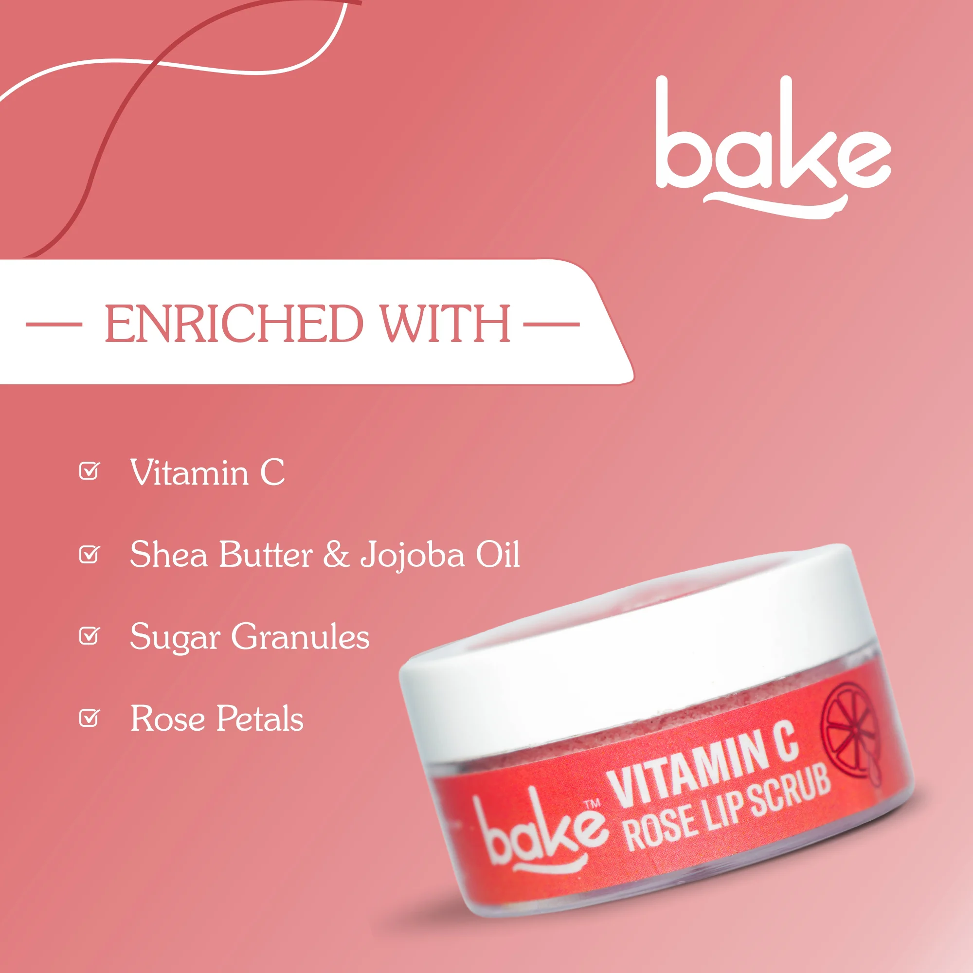 Vitamin C Rose Lip Scrub - Image 4