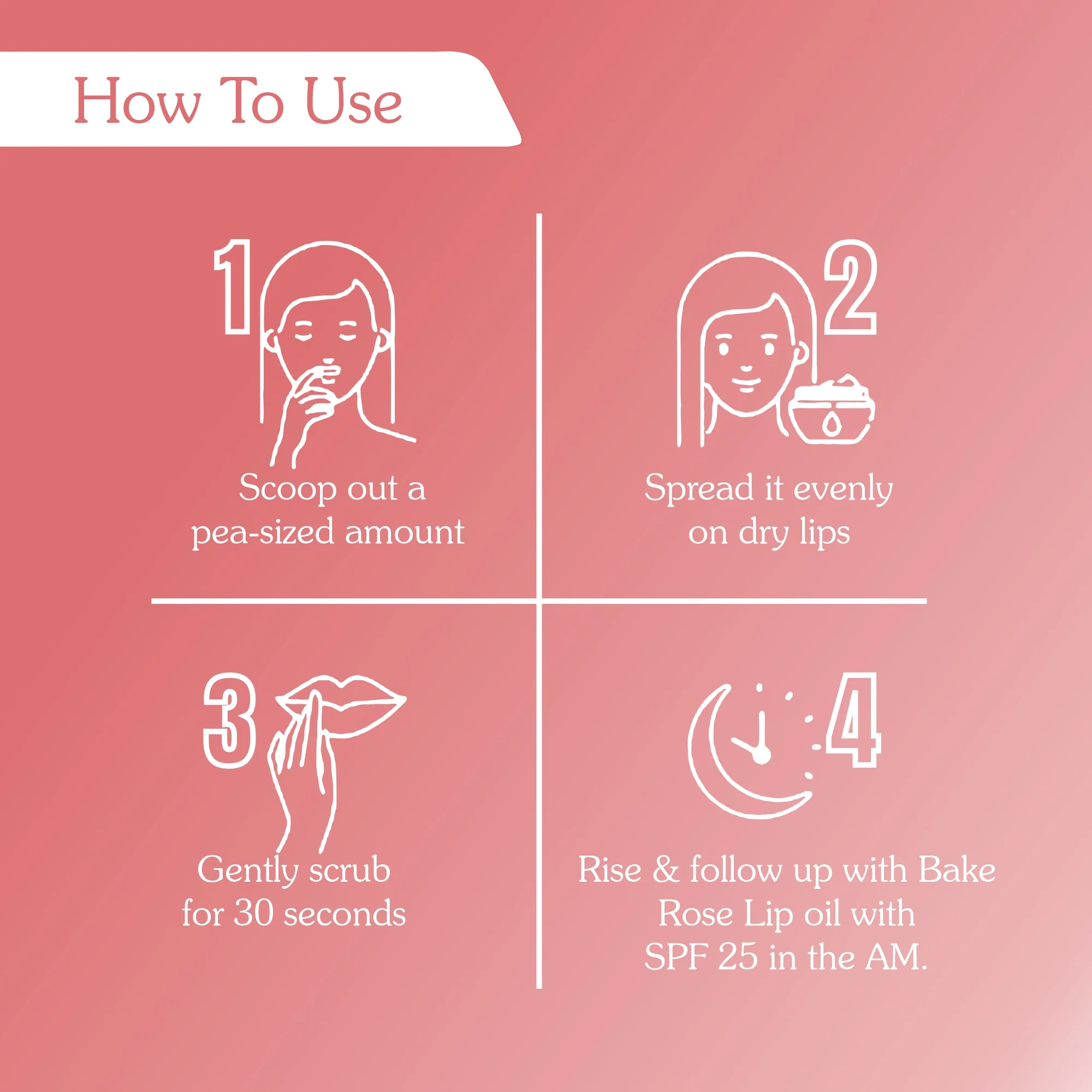 Vitamin C Rose Lip Scrub - Image 6