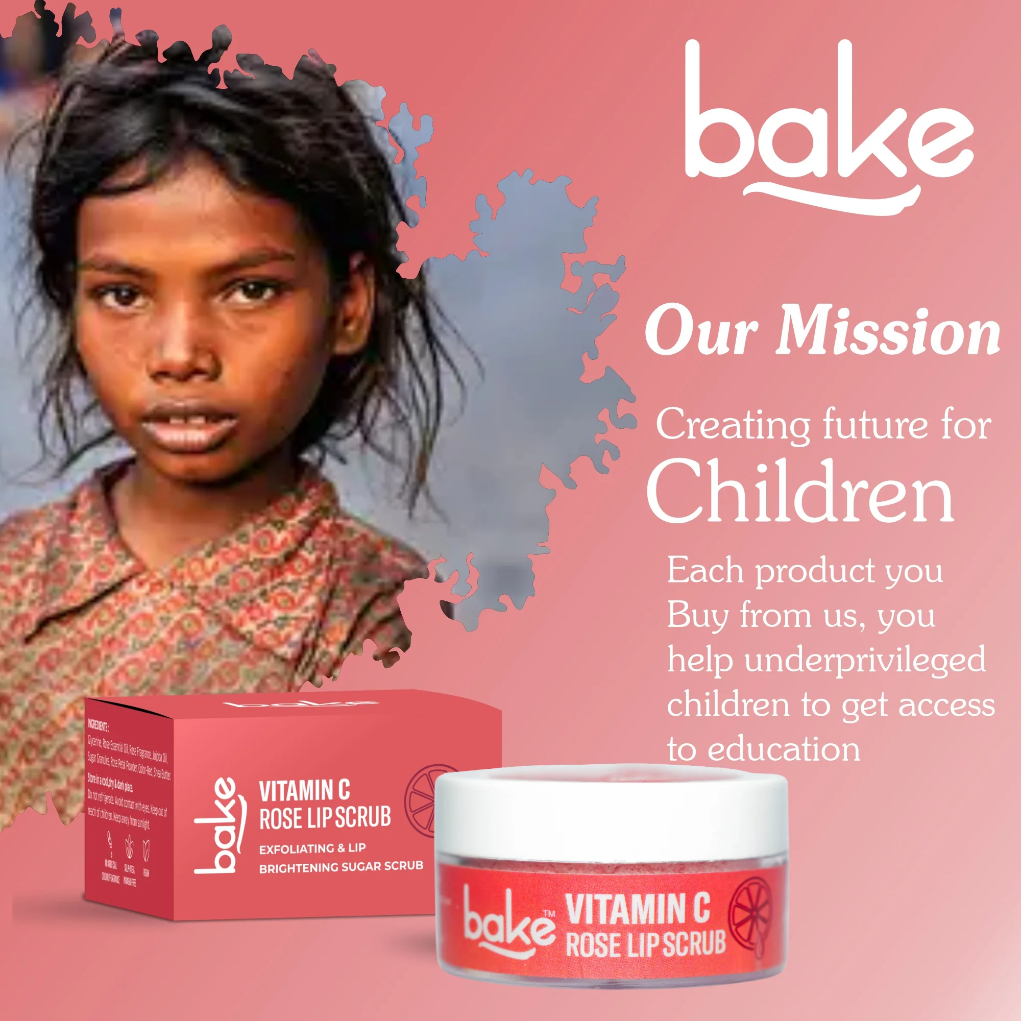 Vitamin C Rose Lip Scrub - Image 8