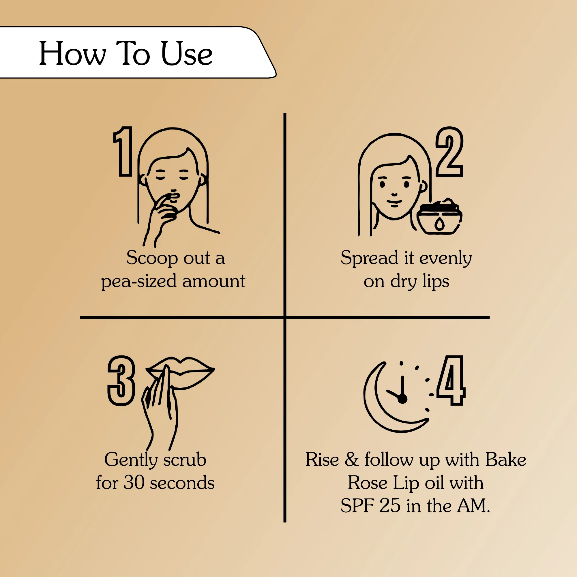 Vitamin C Vanilla Lip Scrub - Image 7